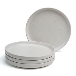 НАБОР ТАРЕЛОК ЗАКУСОЧНЫХ BRONCO "CHOICE WHITE" 20,5 СМ 4ШТ