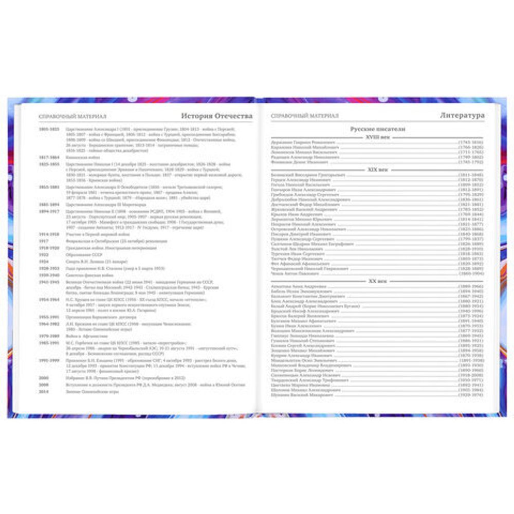 Дневник 5-11 класс 48 л., твердый, BRAUBERG, глянцевая ламинация, с подсказом, "Marble", 106879