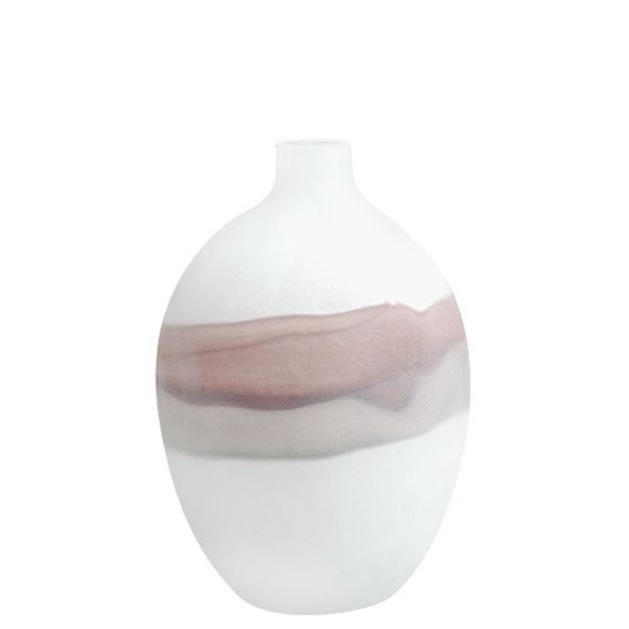 Ваза Flowing white vase B