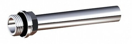 Хромиров.медная трубка D 15, длина  100 мм, 1/2"НР с EPDM (Far)