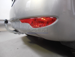 Фаркоп оцинкованный Galia K029A для Hyundai i30 хетчбек FD 2007-2010, Kia Ceed хетчбек 2006-2012(паспорт и сертификат в комплекте)(без электрики)