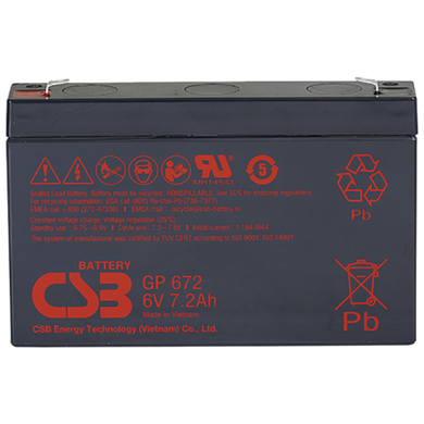 Аккумулятор CSB GP672