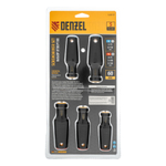 Набор отверток, 5 шт., PH+SL, S2, 3к рукоятка Denzel