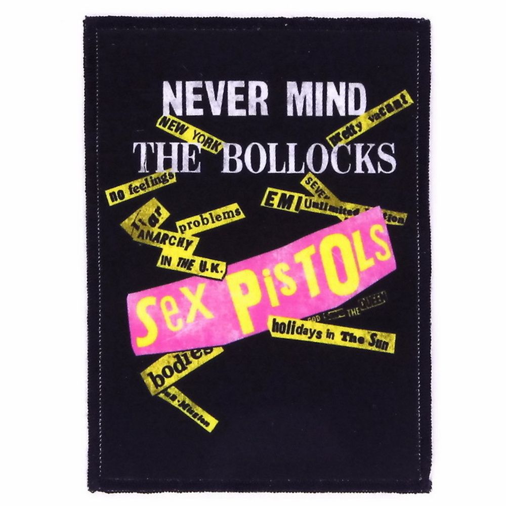 Нашивка Sex Pistols Never Mind The Bollocks (637)