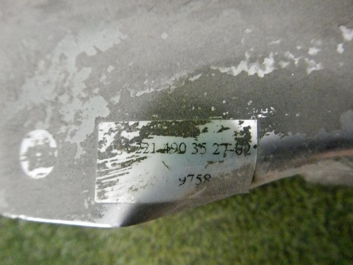 Насадка глушителя левая Mercedes S w221 (2009-2013)