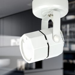 OL2 GU10 WH Светильник ЭРА Накладной, белый | Накладные светильники