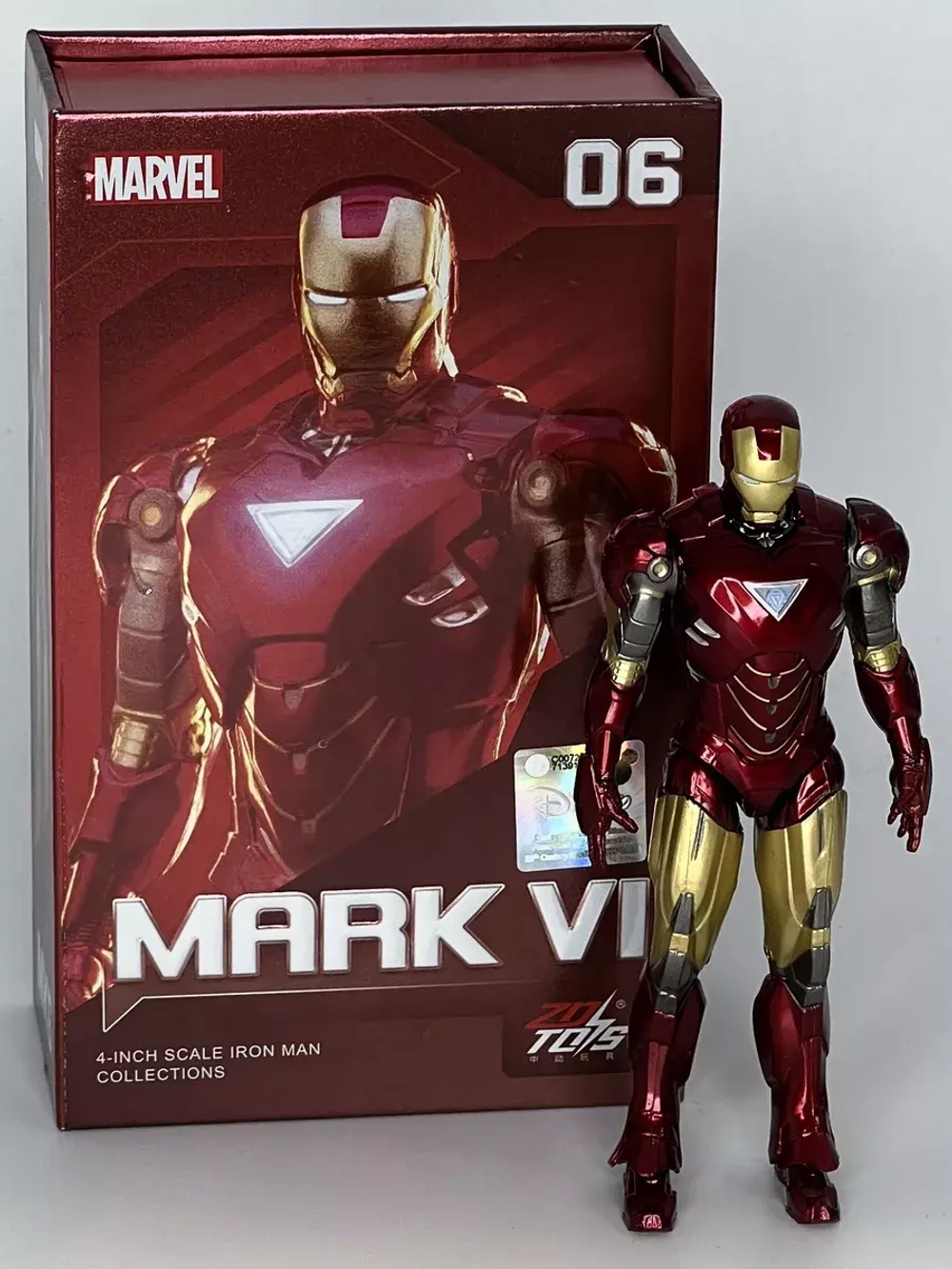 Фигурка Железный человек Марвел ZD Toys 1921-06 Mark 6