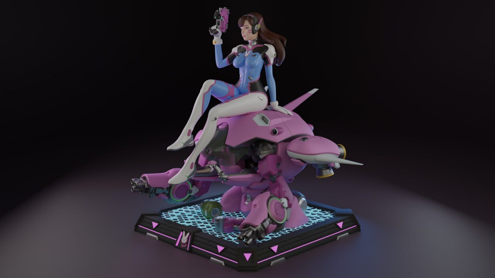 Фигурка Дива D.Va Hana Song Overwatch