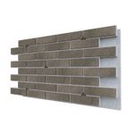 Негорючая термопанель ППС PRO Paradyz Mattone Sabbia Grafit Elewacja 0,60 м², 1020x600 мм