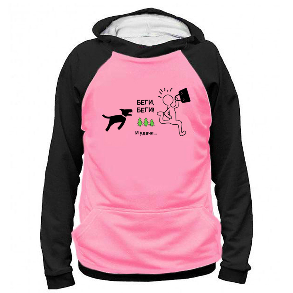 Толстовка "Беги, беги"
