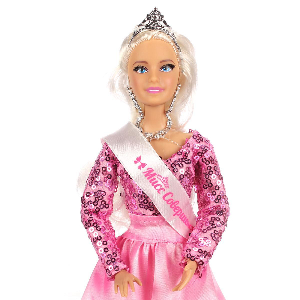 Кукла тип модель София 29 см "Мисс совершенство" сингл, реалистич. ресницы, аксесс, в коробка 66001-BF