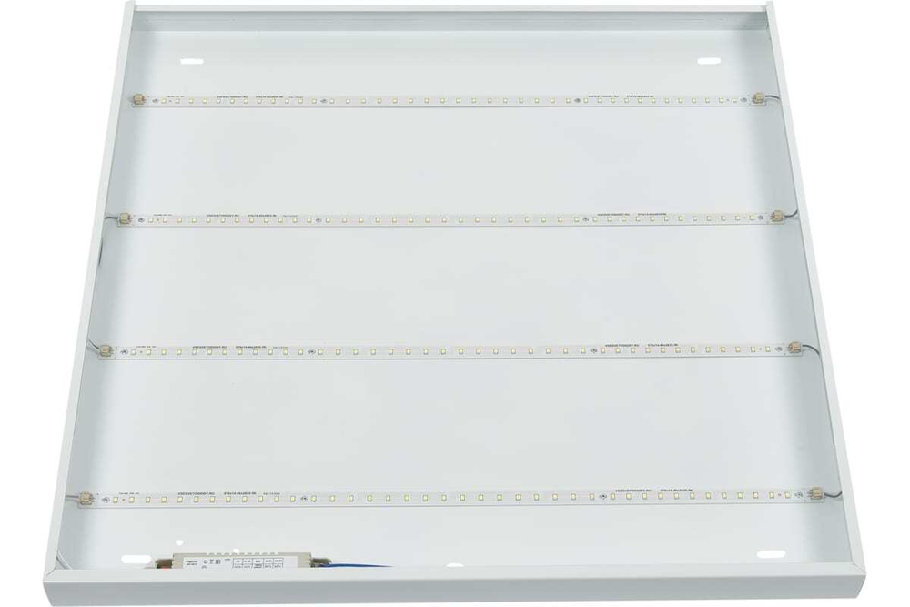 Светильник LED-панель ДВО Армстронг 30W-3600Лм 6000К микропризма IP40 с БАП 3ч vs201-30-mpr-6k-li3h