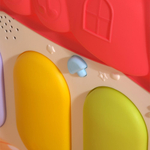 0333924/Детский мягкий развив. коврик овальной формы с муз. панелью, в/к 46*30*9 см/54