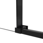 Душевой уголок Slim Soft VSR-1SS9015CLB, 1500*900, черный, стекло прозрачное