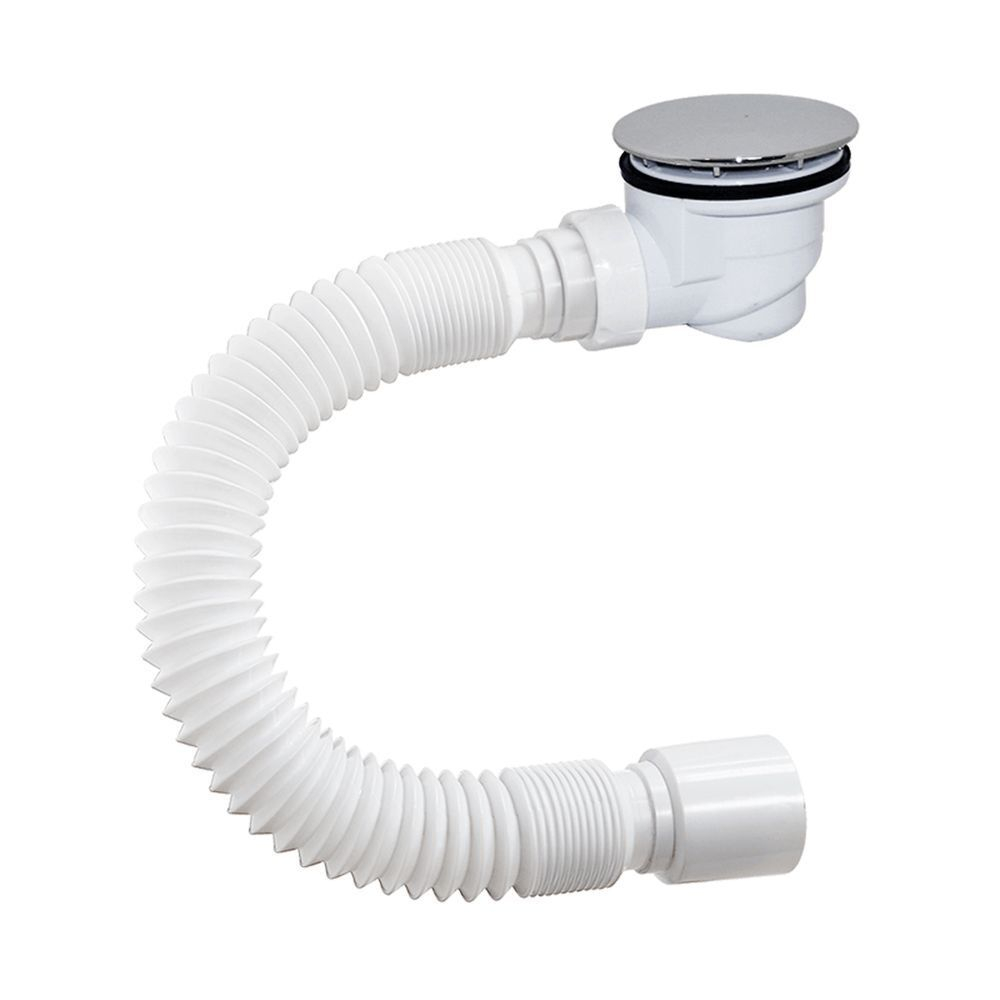 Сифон для душевой кабины, гофрированный, 60х40/50х62 мм, Orio, ДХ-602