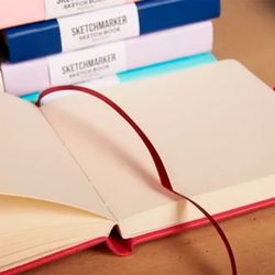 Блокнот для зарисовок 12*12см 80л в твердой обложке аквамарин (2314502SM) 2