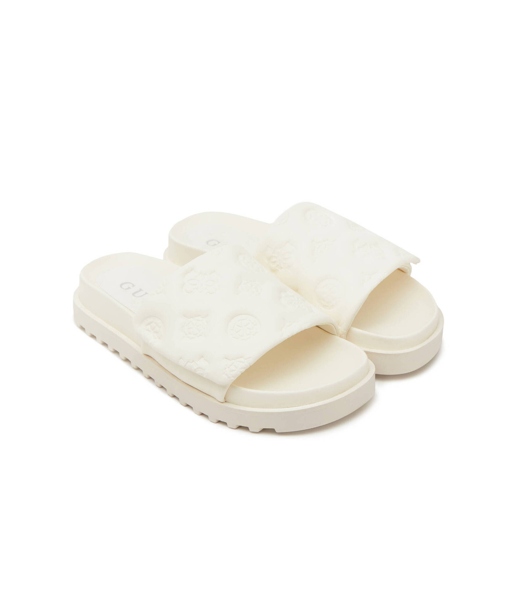 Шлепанцы Guess - кремовый (FLJFAB FAL19)