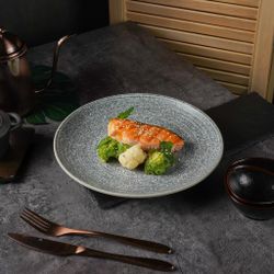 Тарелка d 26,7 см h3,5 см глазурь Glossy Stone Untouched Taiga P.L. Proff Cuisine [1]