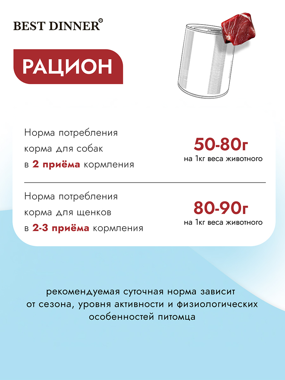 Best Dinner Эксклюзив Vet Profi для собак - Консервы  Exclusive Gastro Intestinal "Конина" - 340 г