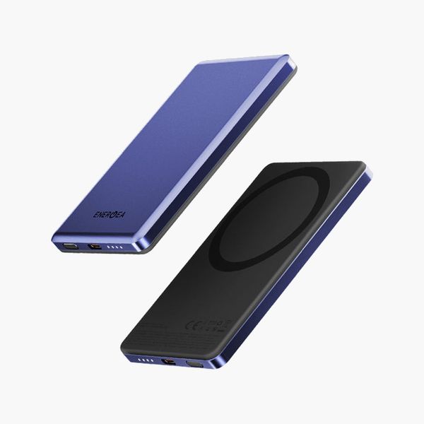 Ультратонкий внешний аккумулятор Energea Alupac Mini 5K, 5000MAH MAGSAFE, Синий | Indigo Blue
