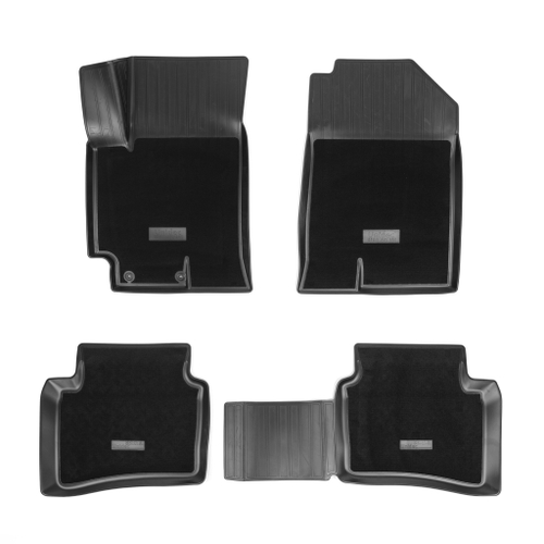 Ковры в салон Norplast для Solaris HS (2022-), Черный, арт.NPA11-C31-380-2-CM