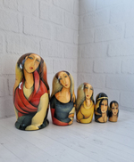 Матрёшка 5м 18см "Модильяни"