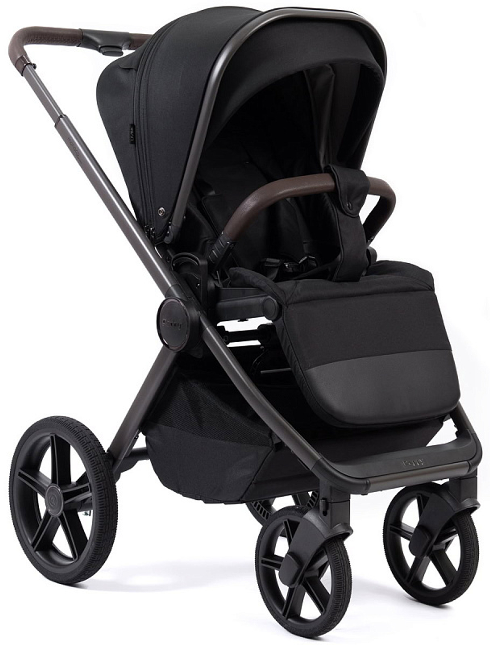 Детская коляска Peppy Monaco Thermo 3 в 1 с автокреслом Verona Black