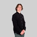  Рубашка мужская Carhartt WIP Madison Fine Cord артикул:I030580_black - купить в магазине Дайс