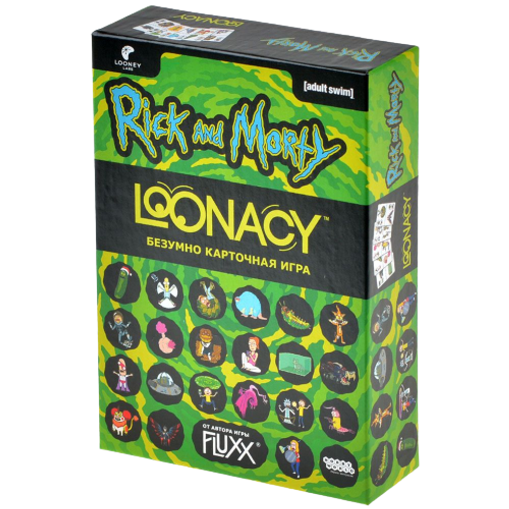 Настольная игра Loonacy: Рик и Морти