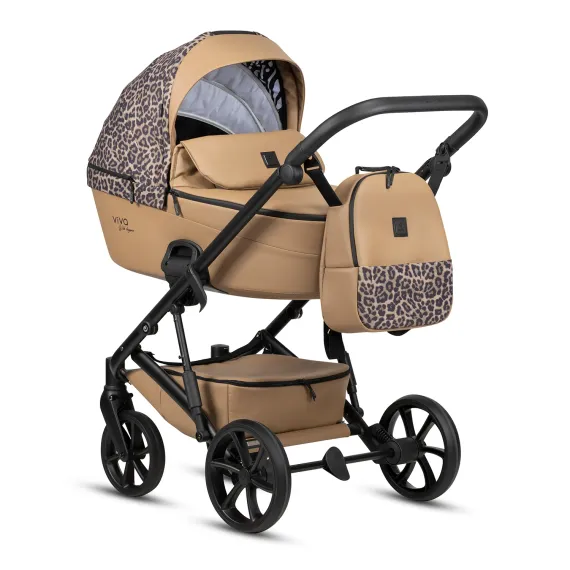 Коляска 3 в 1 Tutis Viva 6+ Teddy Savanna Brown