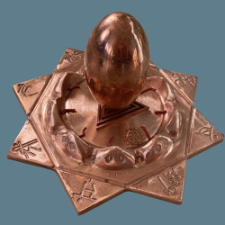 Линга Бхайрави из бронзы (без спирали и лингама)