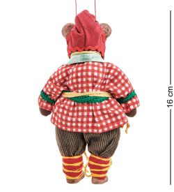 RK-876/3 Кукла подвесная «Медведь в колпаке с лотком с пирожками»