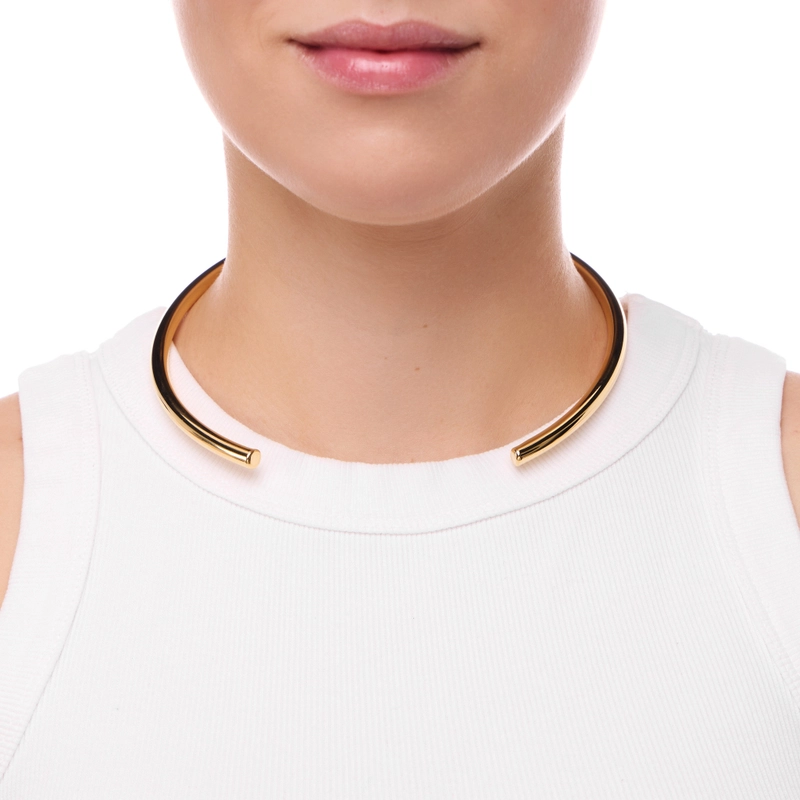 Чокер Незавершенный Золотой