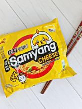 Лапша со вкусом сыра Samyang Cheese 120 г 5 шт