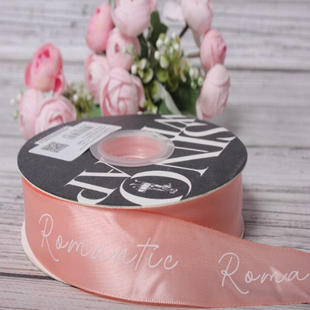 Лента "Романтик" 2,5см*25ярд