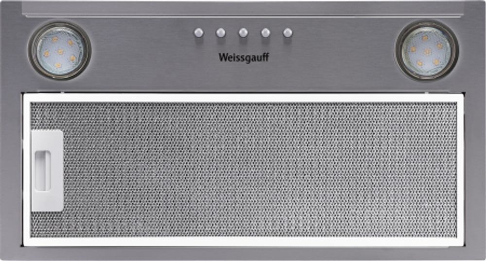 Кухонная встраиваемая вытяжка Weissgauff BUILT-IN ALPHA 45 PB IX