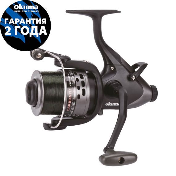 Катушка OKUMA Carbonite XP Baitfeeder 140a + доп. шпуля