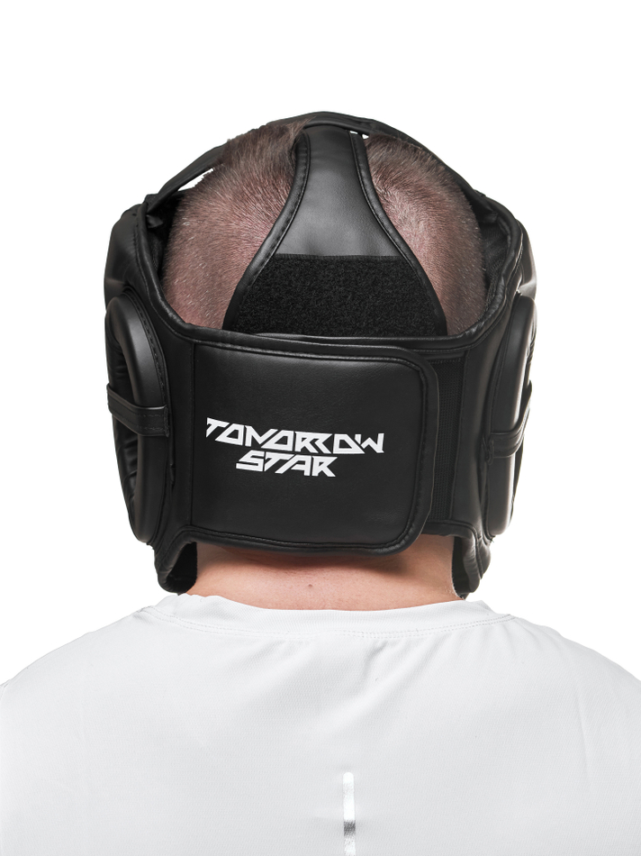 Шлем для бокса черный Tomorrow star