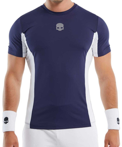 Мужская теннисная футболка Hydrogen 70's Tech T-Shirt - небесный