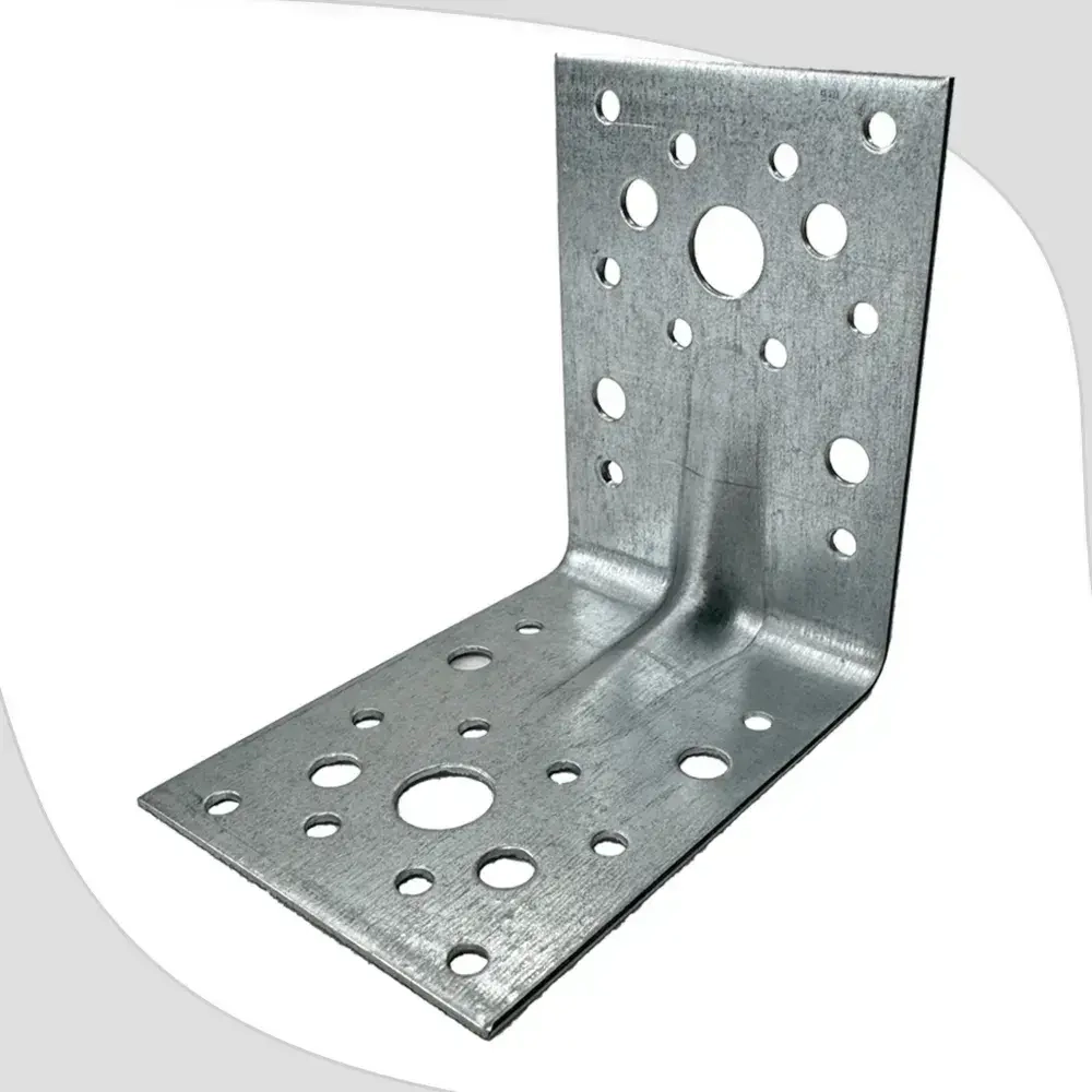 Крепежный уголок усиленный 90х65 мм (25 шт.)