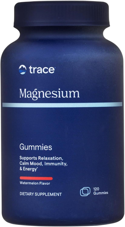 Trace minerals Magnesium gummies watermelon flavor 120gummies.