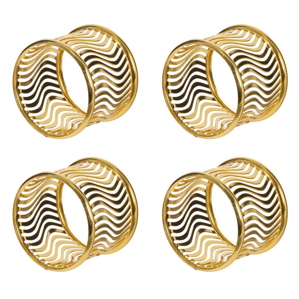 GAEM Набор из 4-х колец для салфеток, L11 W4,5 H11 см