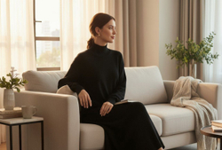 Платье трикотажное