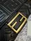 Сумка из кожи Fendi Baguette черный