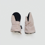 Утепленные варежки (бежевый)