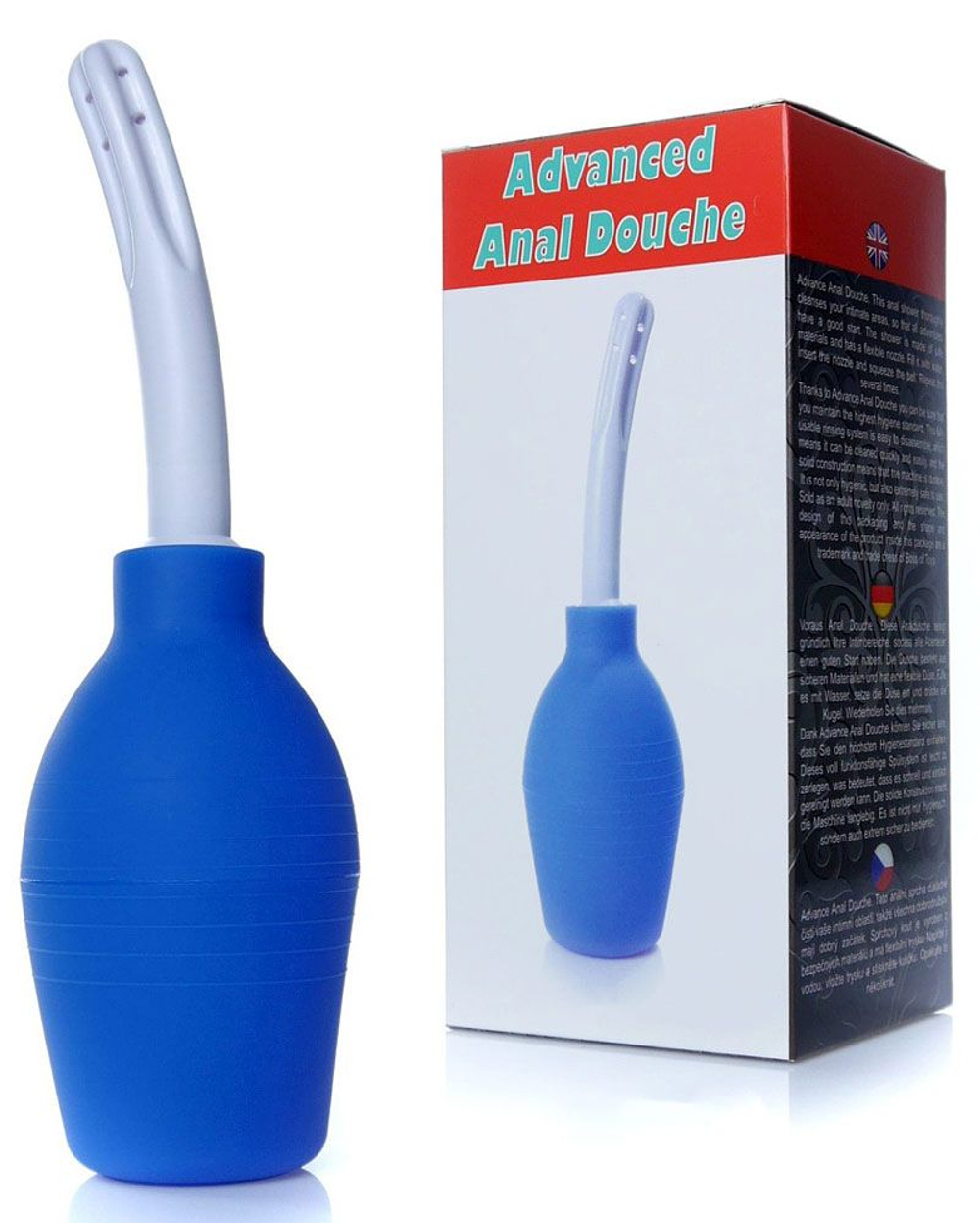 Интимный душ-спринцовка (Цвет: голубой)