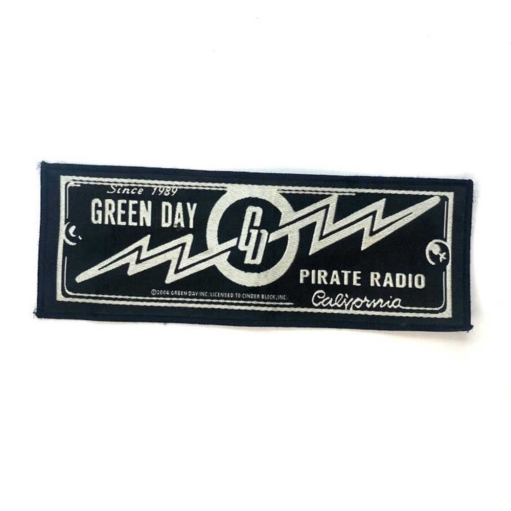 Нашивка Green Day Pirate radio