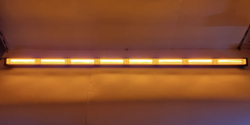 COB-8 / Светодиодный стробоскоп COB-8 оранжевый 12/24V (116 см), магнитные крепления в комплект не входят (1 шт.) =