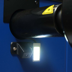 Станок балансировочный ROSSVIK VT-62 NEW (электронная линейка, автостоп, LASER, LED) RAL5005 СИНИЙ