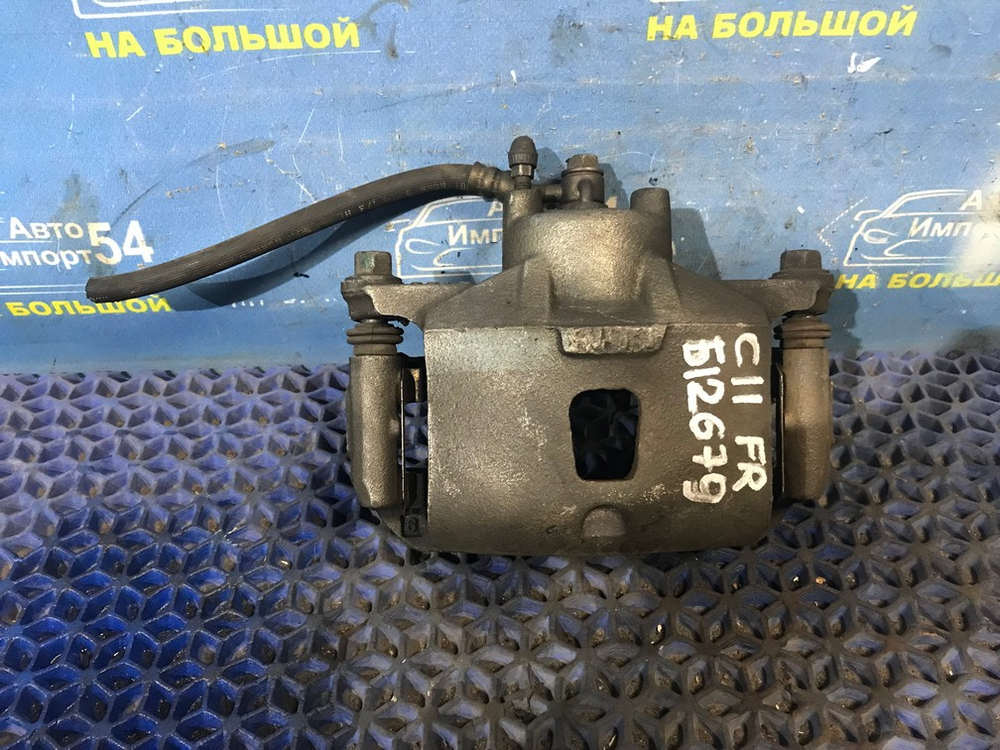 Суппорт тормозной передний правый NISSAN TIIDA 2004-2012